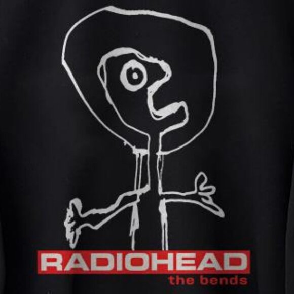 Retro 90s Radiohead The Bends Sweatshirt, Radiohead Band Unisex Tour Concert Tee - Picture 3 of 4